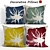 Elegant Lily Decorative Pillows Set 3D model small image 1