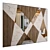 Wooden Marble Wall Art 3D model small image 1