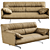  Luxurious poltronafrau ANTOHN sofa 3D model small image 1