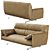  Luxurious poltronafrau ANTOHN sofa 3D model small image 2