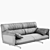  Luxurious poltronafrau ANTOHN sofa 3D model small image 3