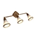 MAYTONI 3L Brown Metal Sconce 3D model small image 2