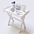 Fruitful Delight Serving Table 3D model small image 3