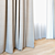 Elegant Sheer Curtains 3D model small image 2