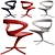 Elegant INFINITI Callita Chaise 3D model small image 1