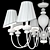 Crystal Lux Alma Pendant Chandelier 3D model small image 3