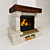 Supra Chatillon Fireplace Surround 3D model small image 1