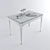 URBAN Dining Table 3D model small image 3