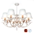 Elegant Finesse Chandelier Collection 3D model small image 1