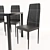 Modern Maynard Dining Set 3D model small image 2