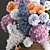 Spring Blooms Bouquet: Lilac, Hydrangea, Peonies 3D model small image 2