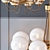 Elegant Melissa Chandelier 3D model small image 2