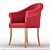 Modern AK-1712 Chair: Stylish Design, Superior Comfort 3D model small image 2
