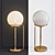 Elegant Brass Melissa Table Lamp 3D model small image 1