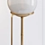Elegant Brass Melissa Table Lamp 3D model small image 2