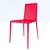 ComfortMax Plastic Chair - Sleek & Durable 3D model small image 1