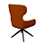 Elegant Iris Armchair 3D model small image 2