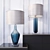 Elegant Uttermost Table Lamps 3D model small image 1