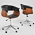 Ergonomic Office Chair with V-Ray Rendering 3D model small image 1