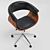 Ergonomic Office Chair with V-Ray Rendering 3D model small image 2