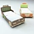 Corvet Kids Car-Bed: 1900*900mm 3D model small image 1