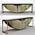 Luxury Marble Console Table: Equinox Elegance 3D model small image 1
