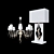 Elegant Intreccio Chandelier
(Table Lamp) 3D model small image 1