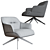 Elegant Modern Molteni Kensington 3D model small image 6