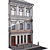 Historic Building Facade Model 3D model small image 3