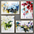 Modern Abstract Floral Paintings | Set of 17 3D model small image 1