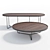 Stylish Billy Wood Coffee Table 3D model small image 3