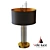 Vele Luce Notte Table Lamp - Elegant Italian Design 3D model small image 1