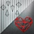 Crystal Heart: Iron Decor Wall Hanging 3D model small image 1