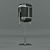 Retro Vintage Microphone 3D model small image 1