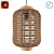 Chinese Lantern Hanging Lamp (1 Light) 3D model small image 1