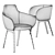 Modern ROC Chair by COR 3D model small image 6