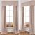 Elegant Pelmets for Luxurious Curtains 3D model small image 1