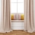 Elegant Pelmets for Luxurious Curtains 3D model small image 2
