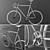 Sleek Corona Bicycle 3D model small image 3