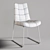 Modern 3D Dining Chair Alice 3D model small image 3