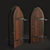 Medieval-Style Wooden Door 3D model small image 1