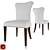 Modern MK Dining Chair 3D model small image 1