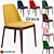 Elegant Grace Chair by Poliform 3D model small image 1