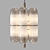 Elegant Suspension Lamp "Nilufar 3D model small image 2