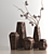Elegant Copper Vase 3D model small image 1