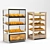 Versatile Bread Racks with Filling - Maximize Storage 3D model small image 1