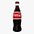 Authentic Coca Cola Bottle - High Detail 3D model small image 1