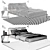 MisuraEmme ELADIO - Elegant Bed Solution. 3D model small image 3