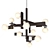 Troy Network 15-Light Dining Chandelier 3D model small image 1