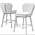 Chloe Barstool - Elegant and Modern High Stool 3D model small image 3